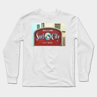 Welcome To Surf City Long Sleeve T-Shirt